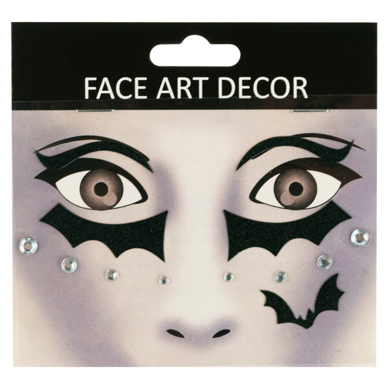 Image of Face Stickers Makeup Halloween 3d Crystals