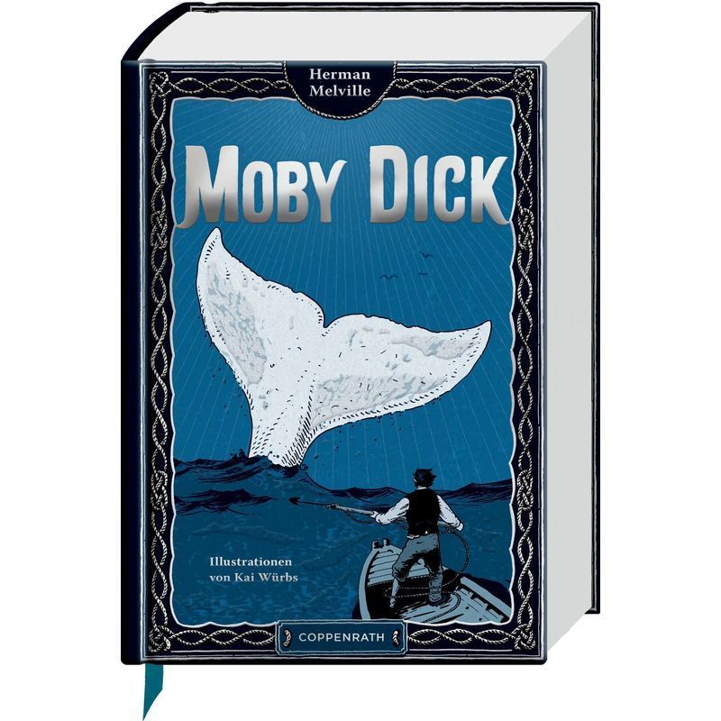 Image of Moby - Or The Whale - Herman Melville - Book - Large Deluxe Edition - 656 Pages - German - 2024 - Coppenrath - Ean 9783649646792