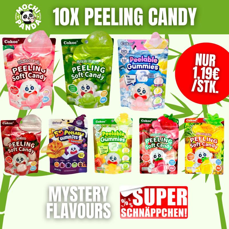 E-shop 10x Peeling Gummies Preis-Kracher