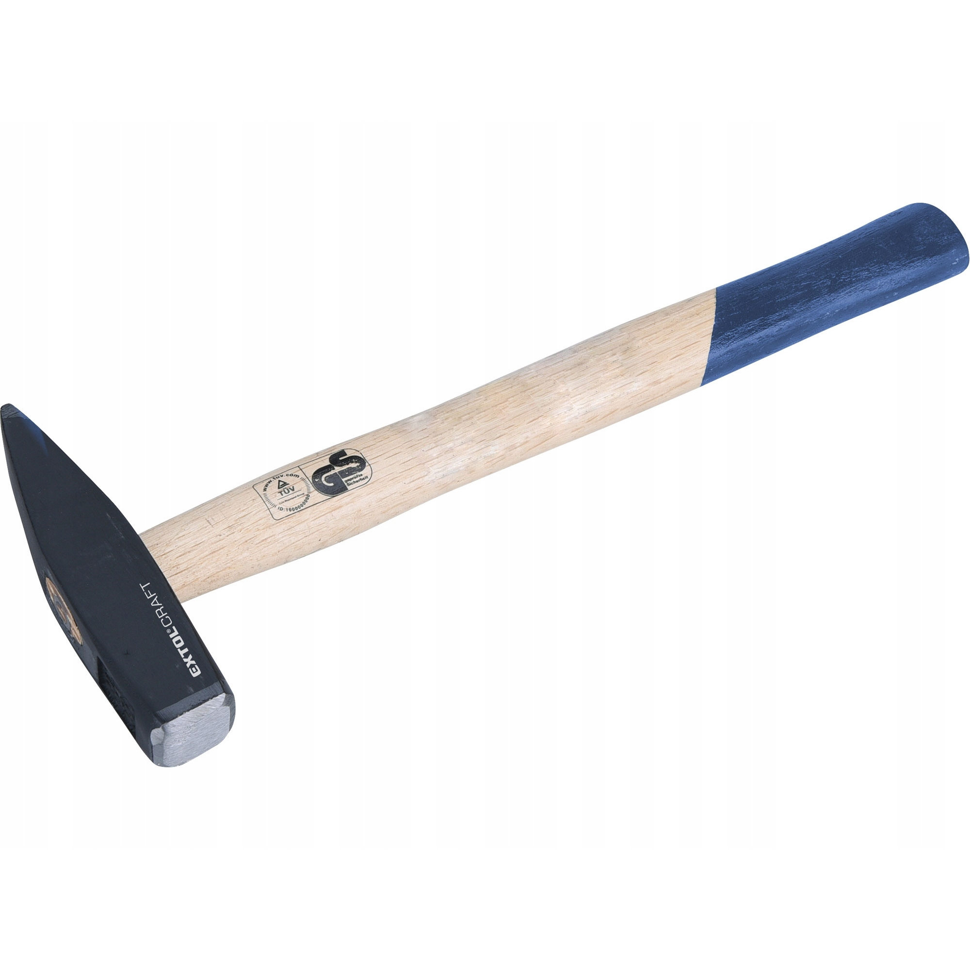 Locksmith's Hammer 400g Steel Handle Black Lacquered Wooden Handle Hand Tool For Cold Strong Metal Universal For Workshop Length 400mm Solid Practical Professional