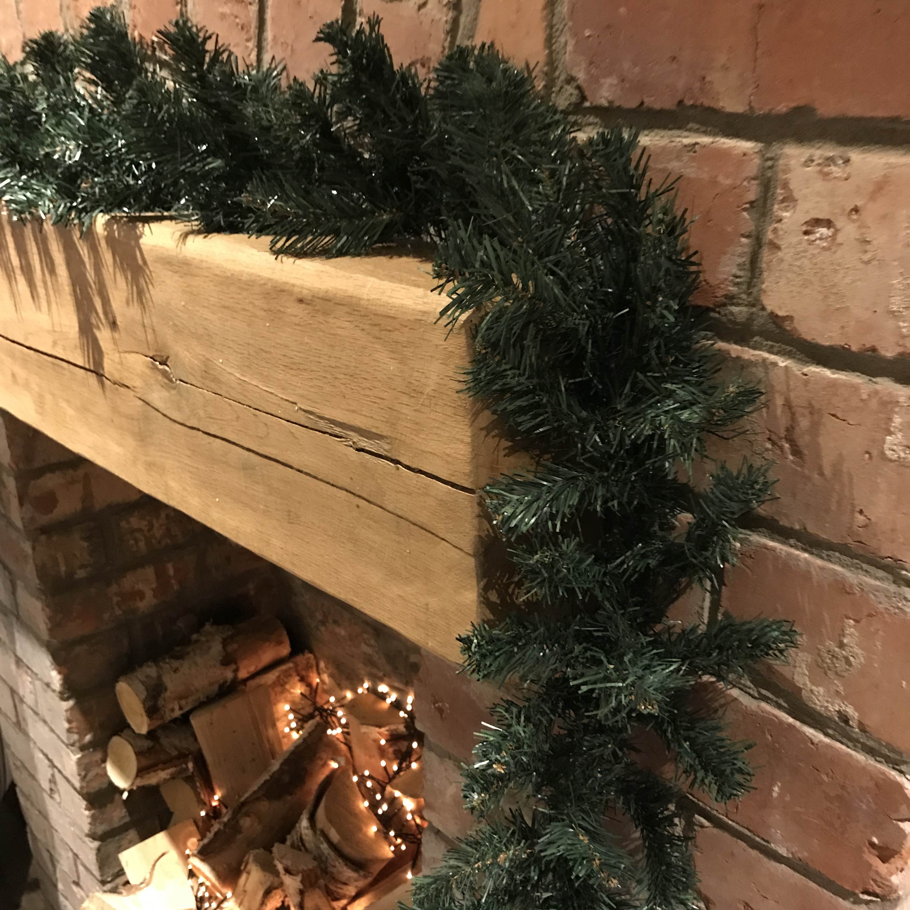 2.7m Premier Decorations Woodland Pine PVC Christmas Garland - Samuel Alexander  | TJ Hughes