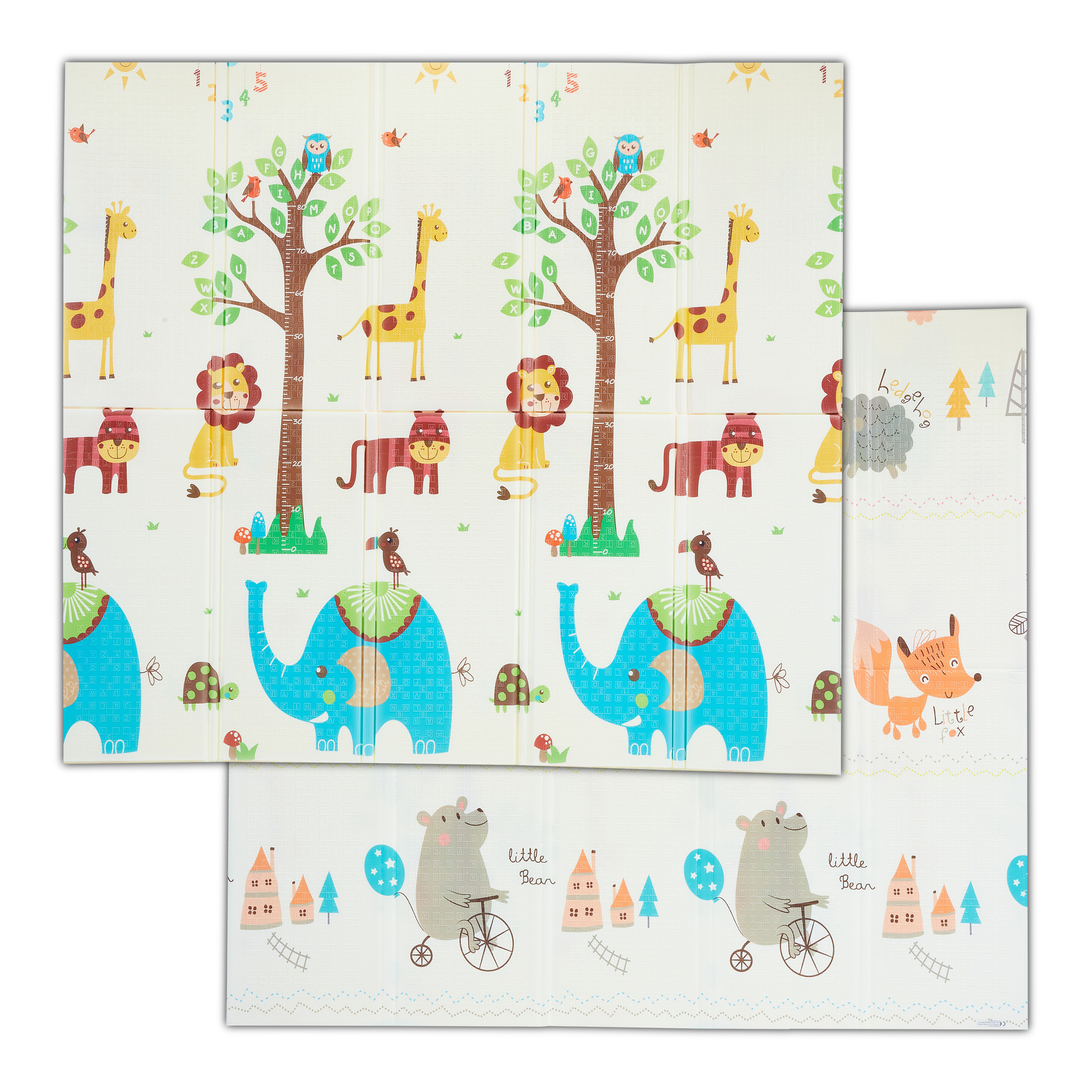 Playmat "animals" - (w)195 X (l)175 Cm