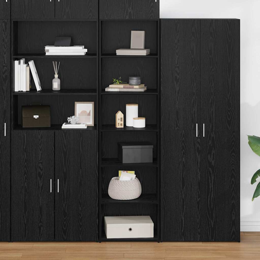 Image of Vidaxl Modern Cabinets Home Storage Living Room Furniture Freestanding Cabinets Rectangular Storage Simple Shelf Modern Cabinet Interior Design Storage Room Organizer Functional Design