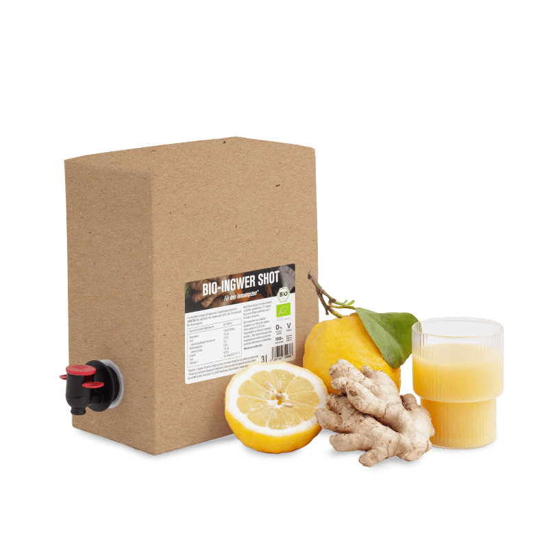 Bio Ingwer Shot Bag-in-box 3l