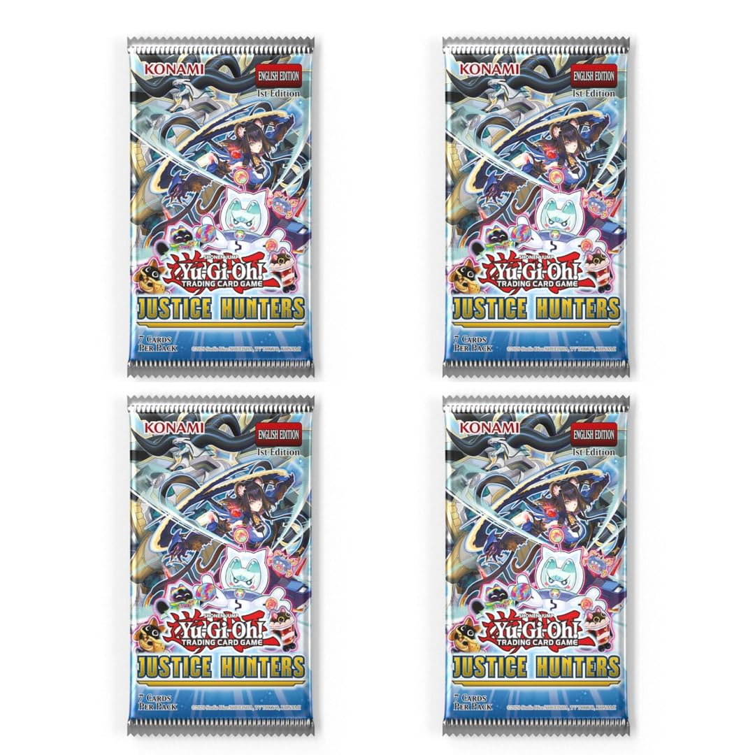 Yu-gi-oh! 4x Hunters Booster – [german] | 9 Cards Per Booster | New &