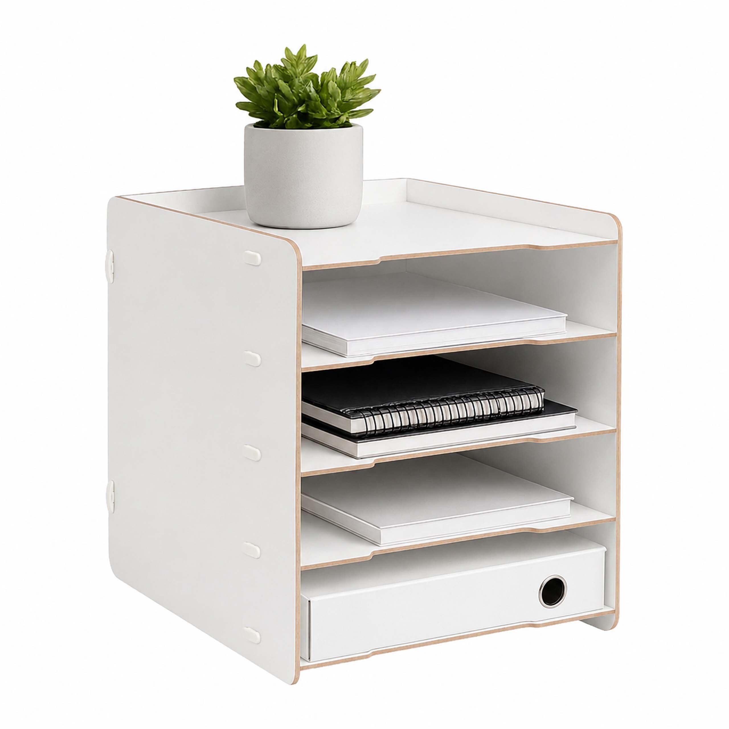 Clipboard In White - (w)25 X (h) X (d) Cm