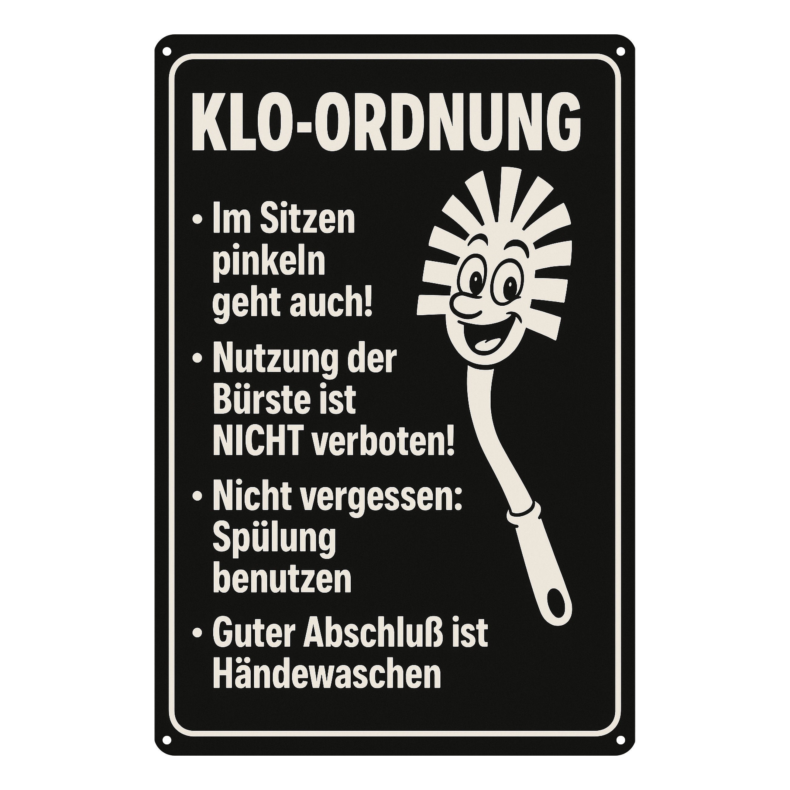 Image of Metal Sign 20x30cm 2d Flat Funny Toilet Sign Retro Vintage Decor Metal Sign Nostalgic Bathroom Guest Toilet Humor Sign Household Restaurant Café Bar Wall Decor Gift Idea For Astradesign