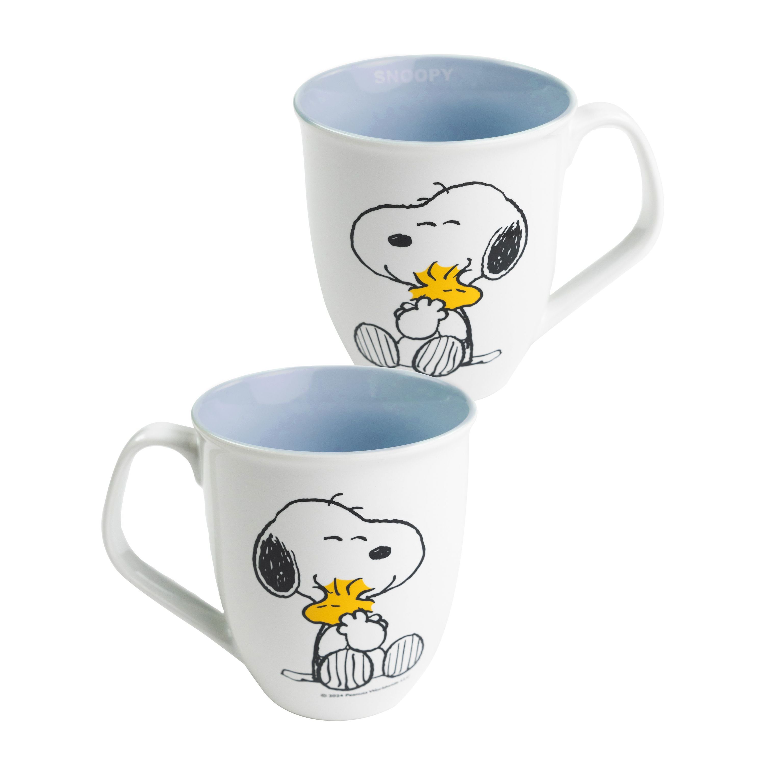 The Mug - Ceramic Coffee Cup Blue White 280 Ml