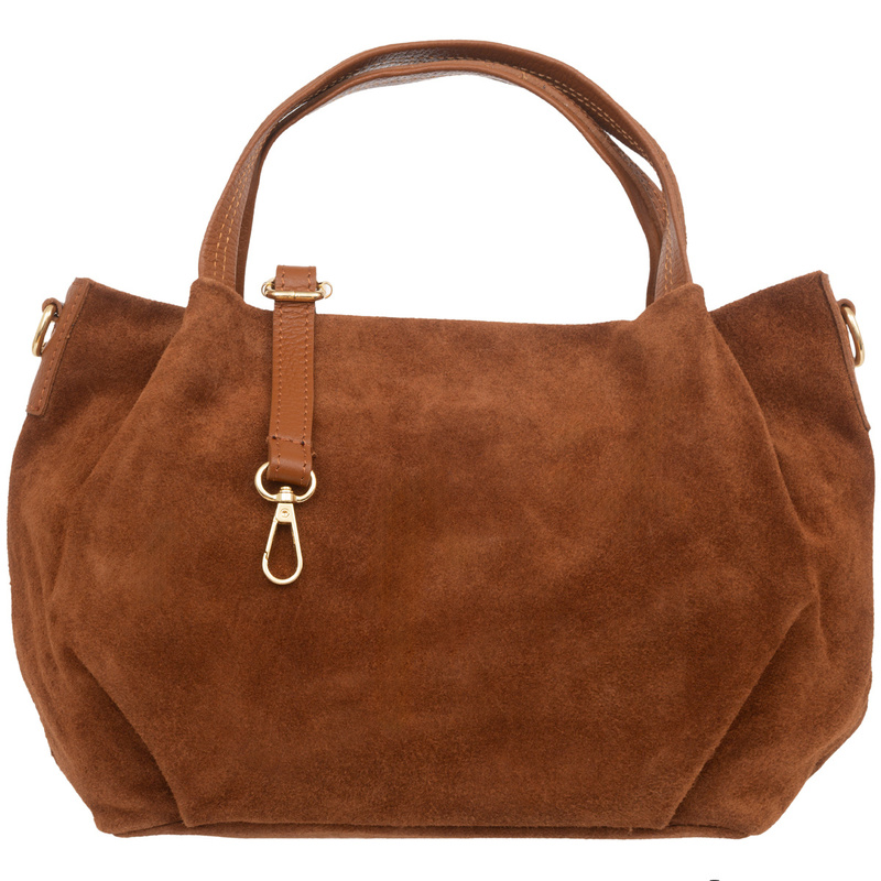 Women's Shoulder Leather Bag Brown