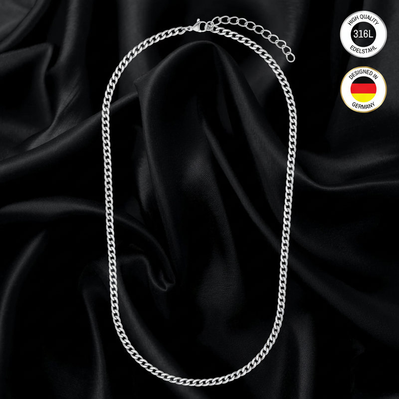 Silvery-colored Water-resistant Chain