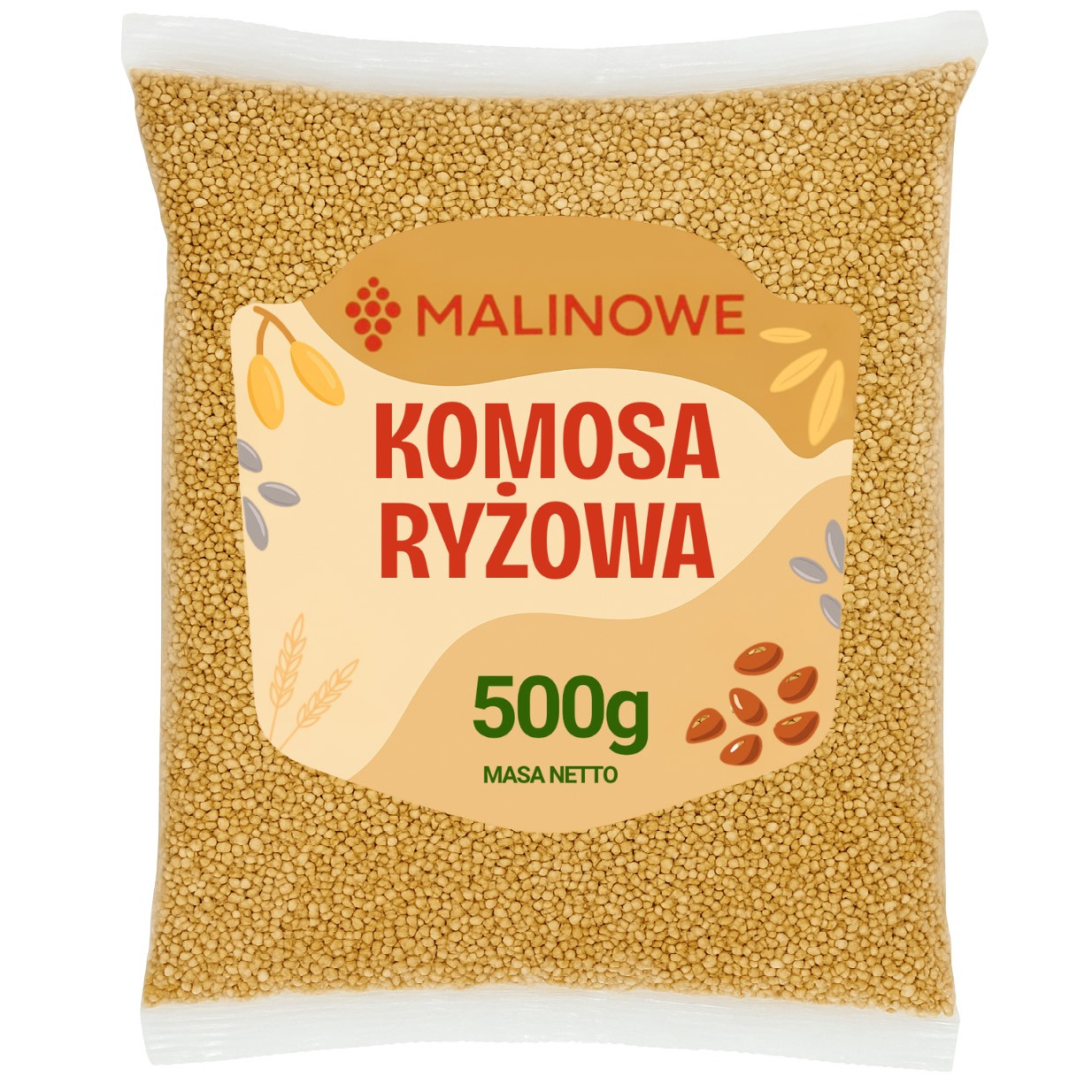 Quinoa Komosa Pink Rice White 500g Excellent Natural Premium Quality