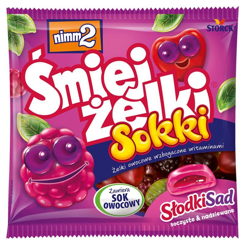 Take 2 Smiejżelki Sokki Fruit Jelly Sweets Enriched With Vitamins Sweet Dessert 90g