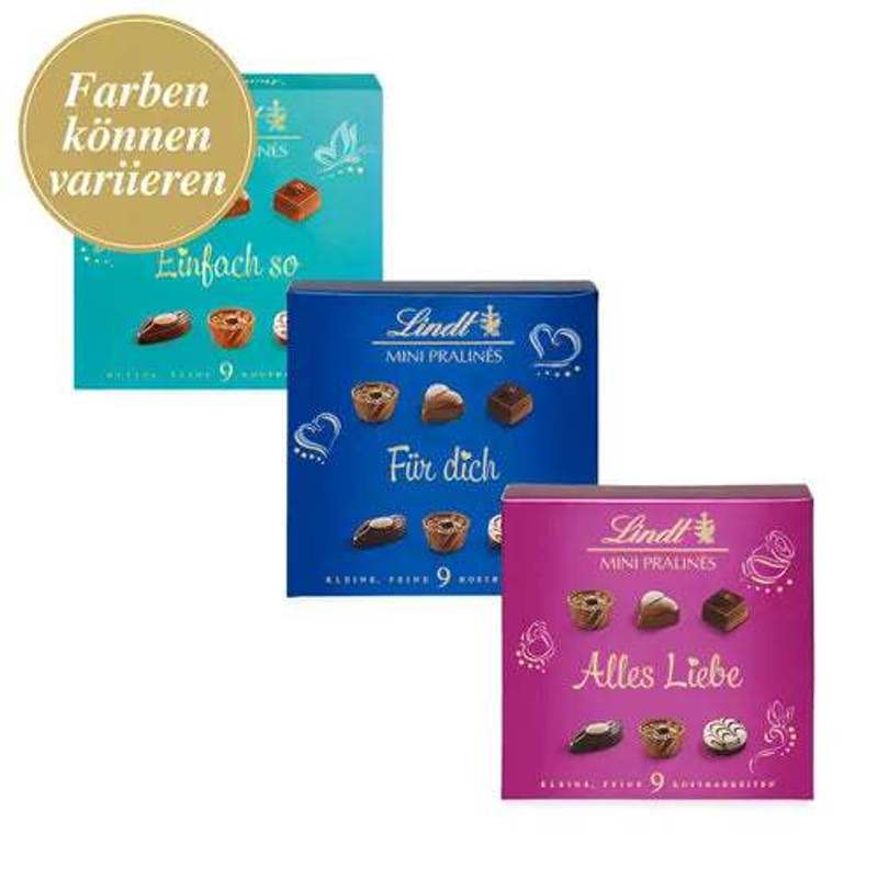 Lindt Mini Truffles - Truffle Gift Box - 100 Grams