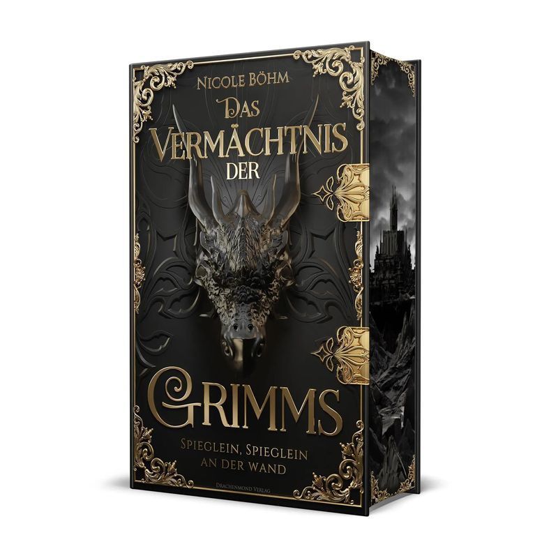 Image of The Grimm Legacy: Mirror, Mirror On The Wall - Book - Deluxe Edition With Color Print Guarantee - Nicole Böhm - The Grimm Legacy - 486 Pages - German - 2024 - Drachenmond Verlag - Ean 9783959918527