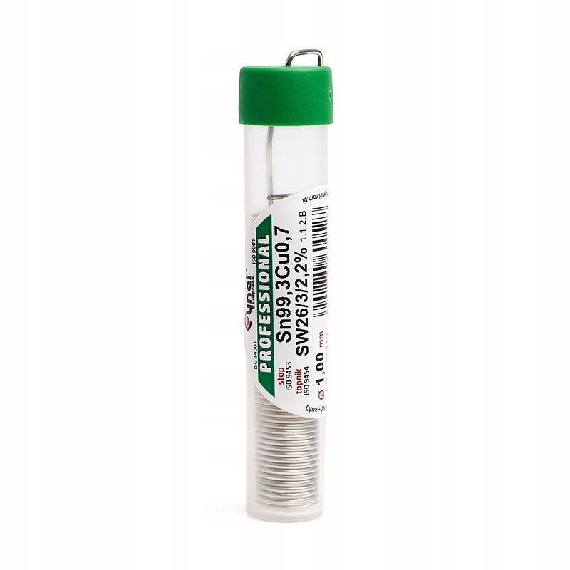 Image of Solder Sn99.3cu0.7 Sw26 1mm 10g