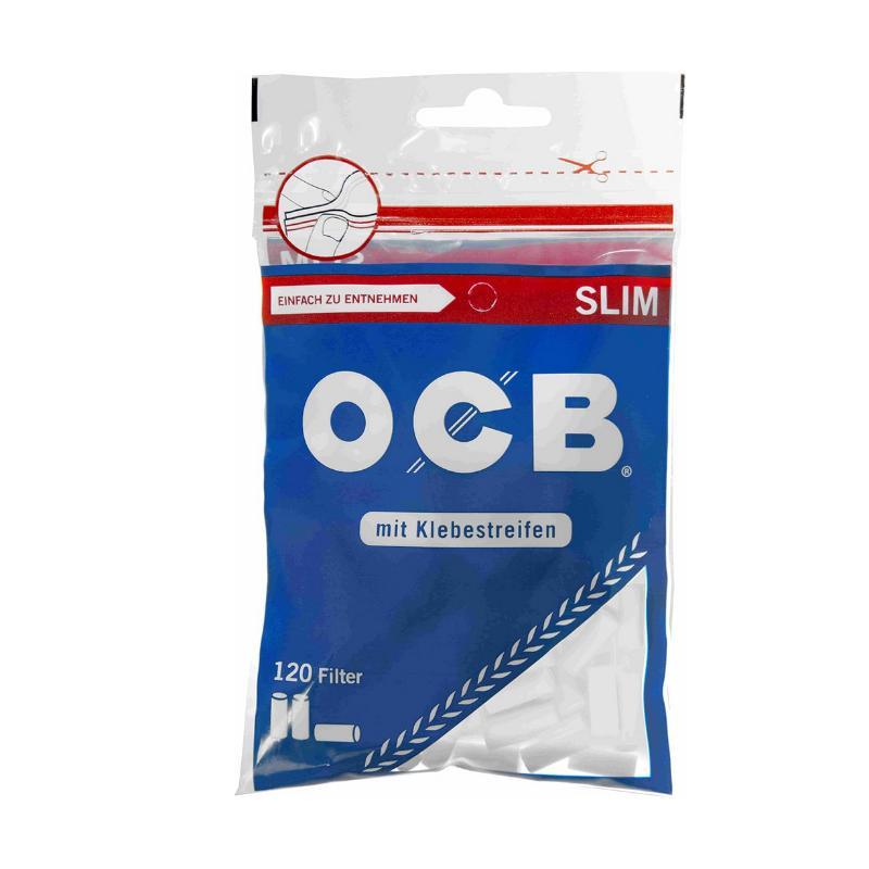Ocb Slimfilter With Adhesive Strips, 20 Bags With 120 Filters Per