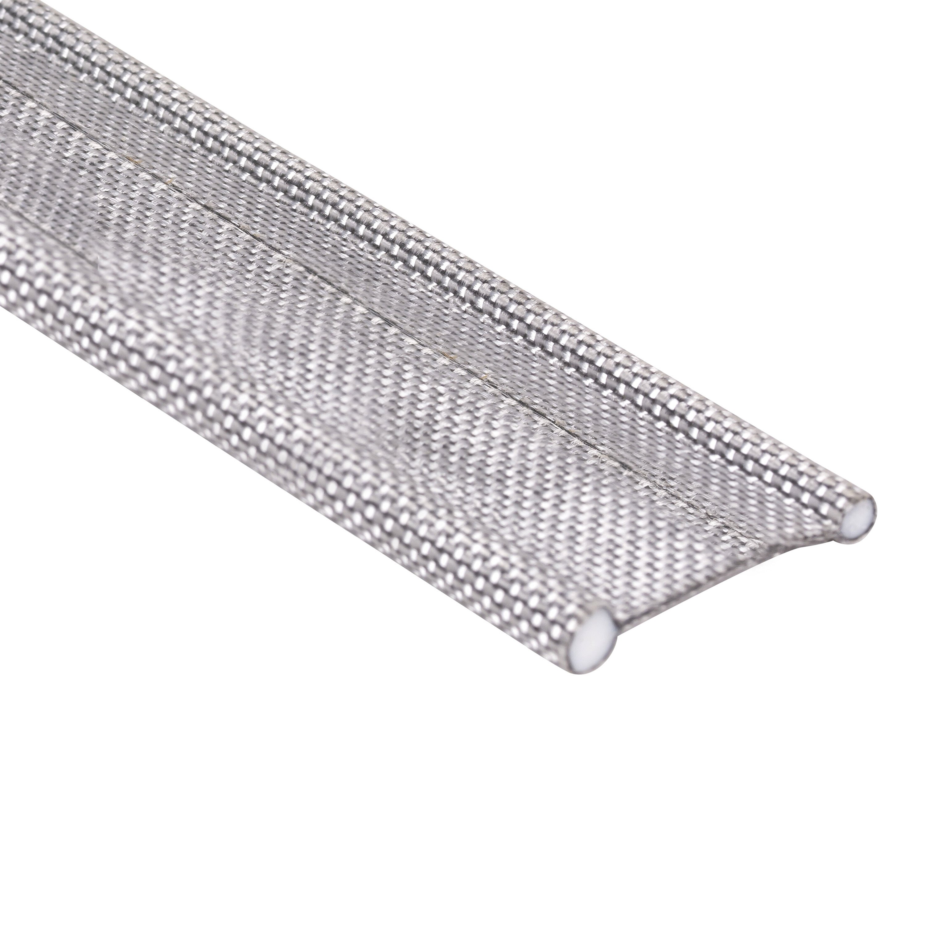 TEMU Doppelkederband - Kederband Ø6mm Band 4 cm breit Adapter für Wohnwagen Wohnmobil Caravan | Zeltkeder Vorzelt - Keder Verbindung - und biegsam -