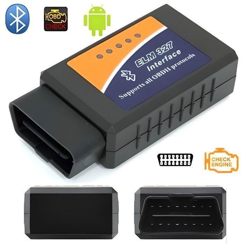 TEMU Outil de diagnostic moteur - ELM - OBDII - Bluetooth