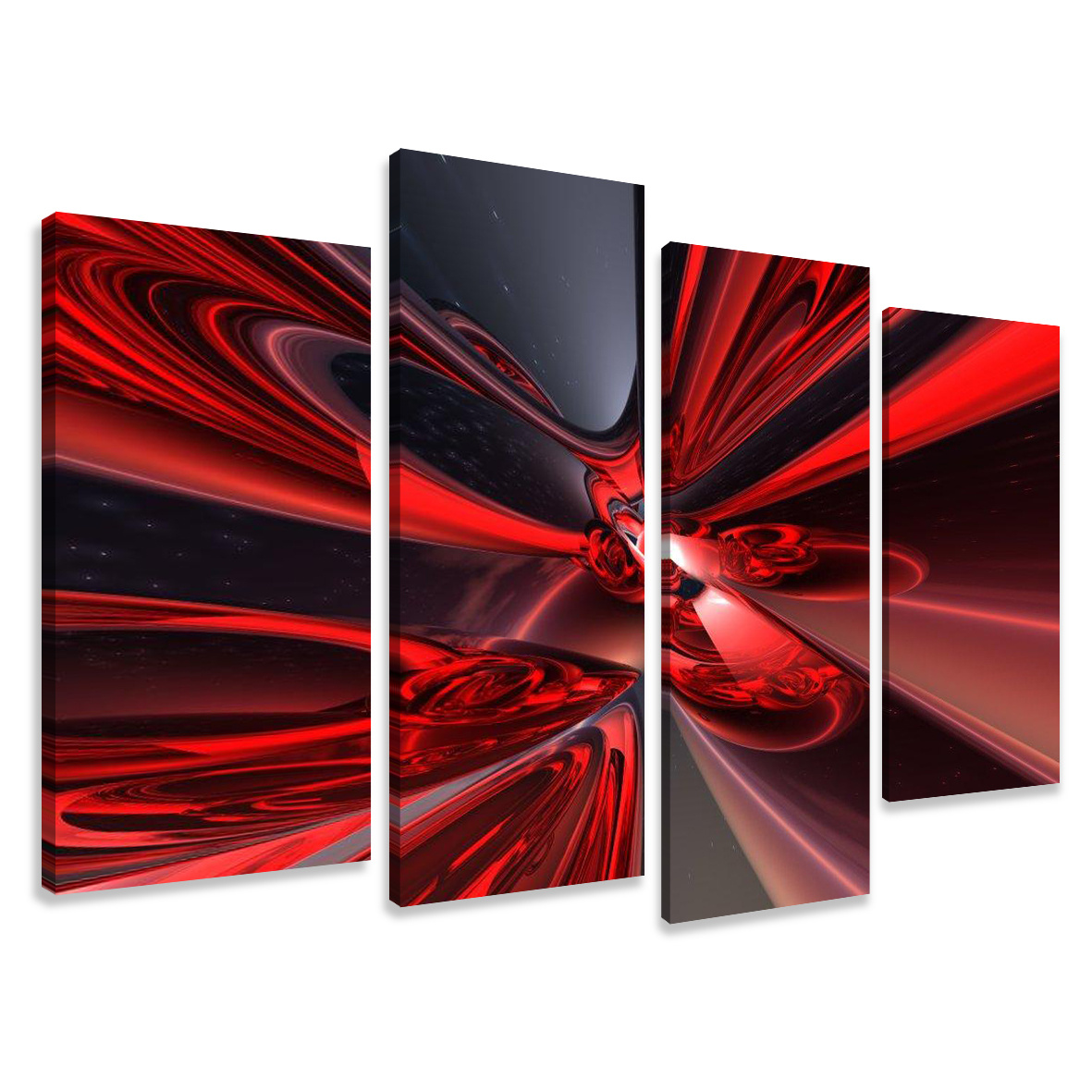 Image of Framed 120 X 80 Cm – Modern Art Print On Canvas | Wall Art For Living Room & Lounge | Elegant Canvas Picture – Art. No. 6137