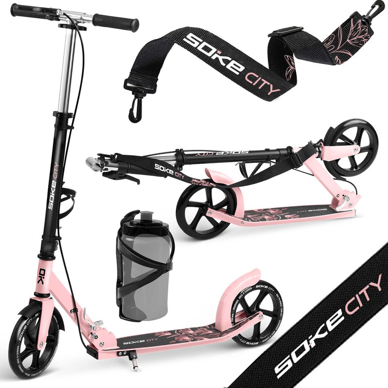 E-shop Skateboard Soke City Schwarz - Rosa