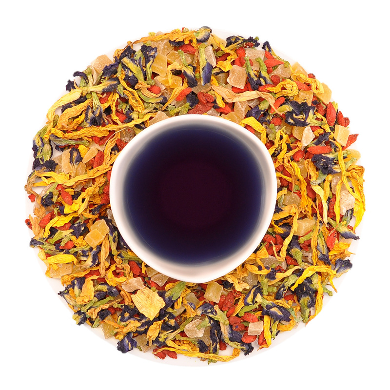 Fruit Tea Mango Blue Tango - 50g Blue