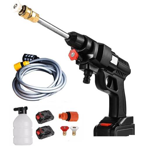 immagine dell'articolo Idropulitrice Portatile 48V Doppia Batteria con Valigetta e Accessori – Alta Pressione Ricaricabile