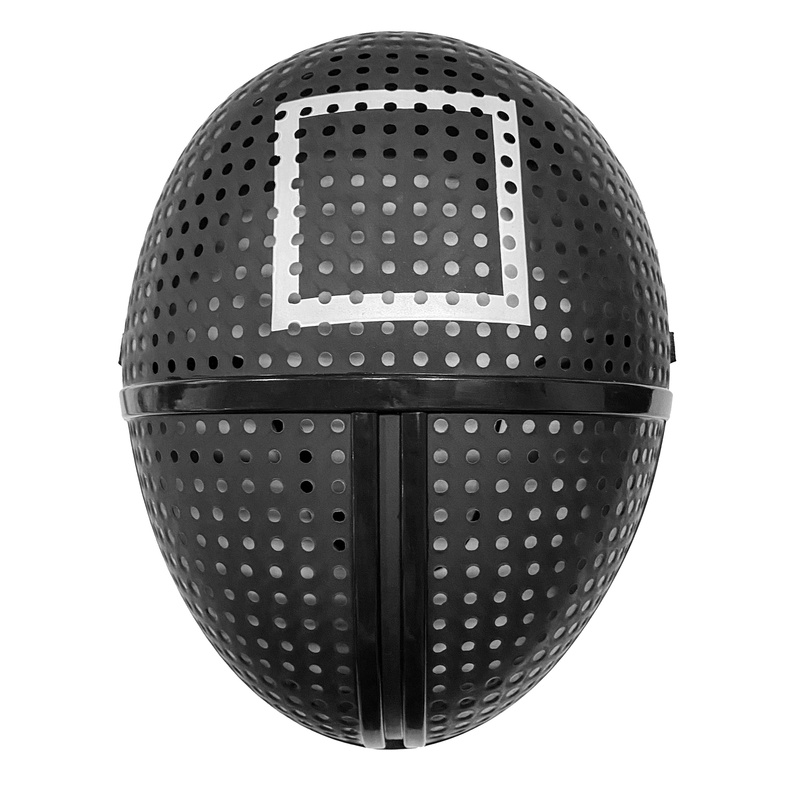 TEMU Masque en plastique gardien de jeu symbole carré adulte