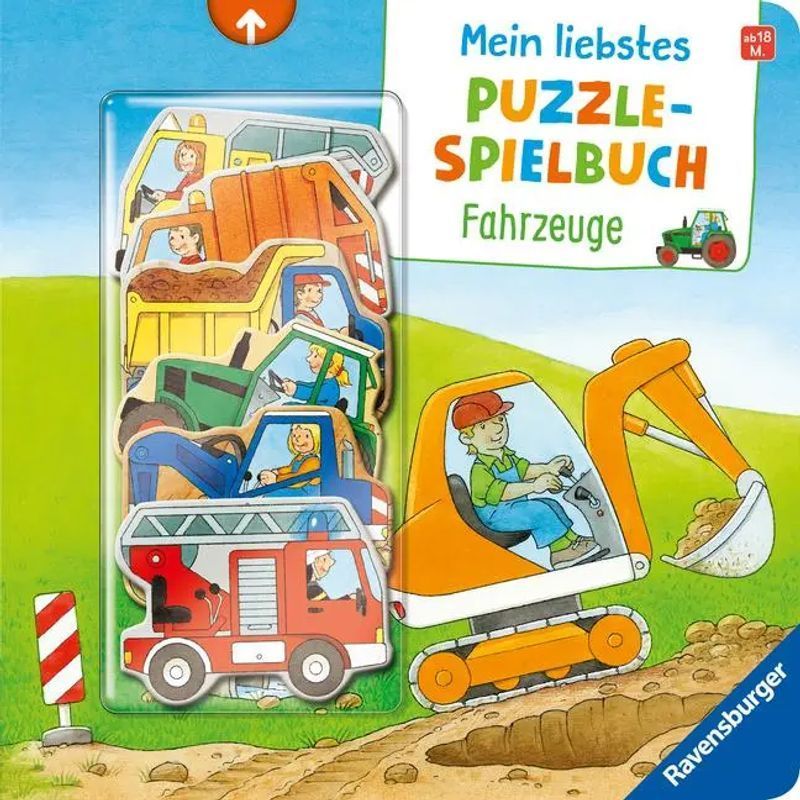My Favorite Puzzle Activity Book: Vehicles - Book By Sabine Cuno - 12 Pages - German - 2024 - Ravensburger Verlag - Ean 9783473420032