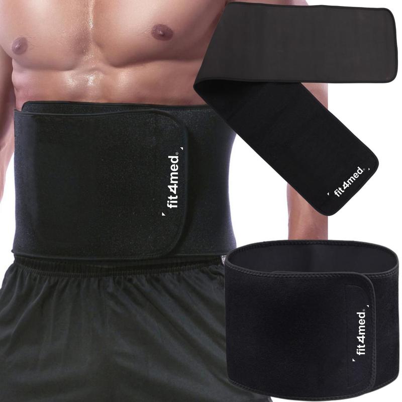 Image of Adjustable Neoprene Training Belt, 150 × 25 Cm, 85% Neoprene And 15% Polyester, Wide Hook-and-loop Fastener, Flexible Belt For Fitness, Training, And Activity