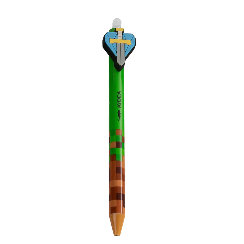 Image of Automatic Erasable Ballpoint Pen "pixel Game" From Kidea
