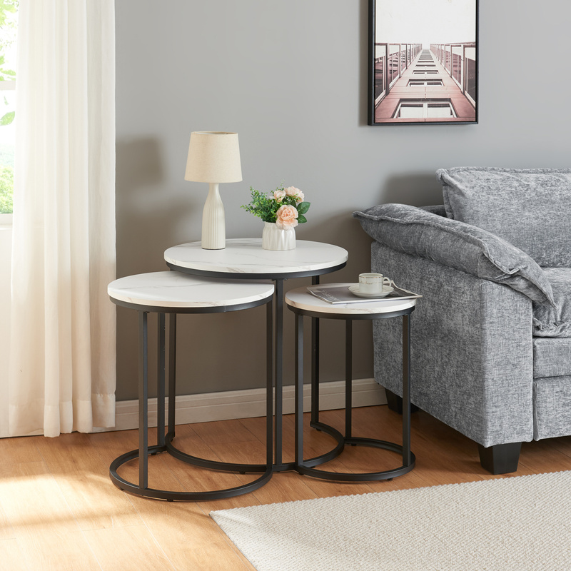 Ulricehamn 3-piece Dining Set In Sizes With Metal Frame