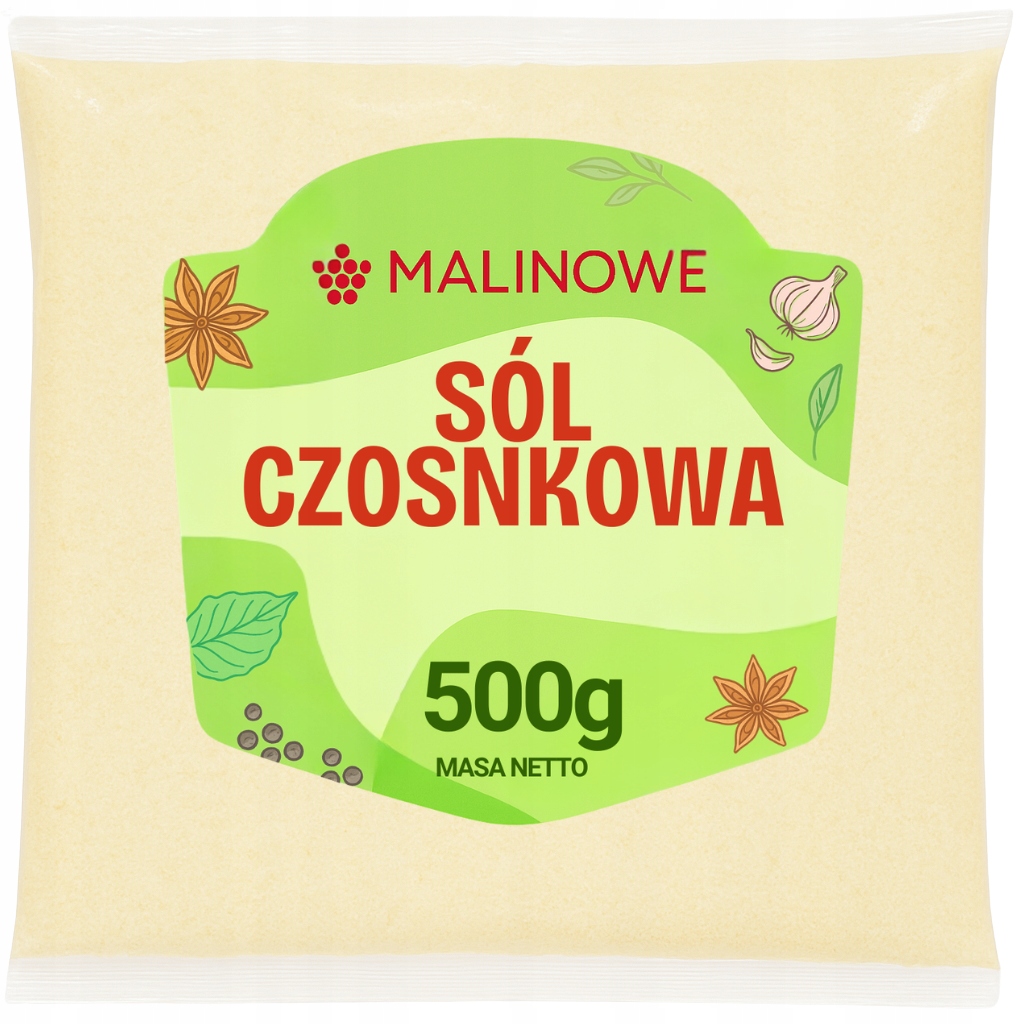 Garlic Salt 500g Aromatic Garlic Excellent Quality