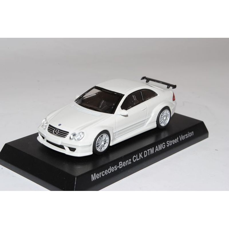 Mercedes-benz Clk Dtm Amg Street Version Coupe White C209 2002-2010 1/64 Model Car