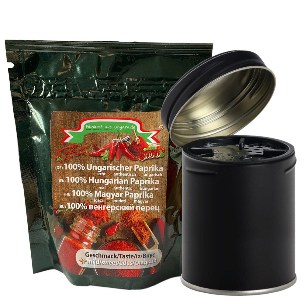 Ground Spice Paprika Private Label Sweet/mild 100g Including Can With Dispenser
