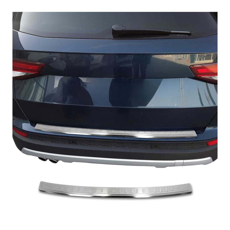 Charging Bumper Guard For Seat 2016-2025, Brushed Stainless Steel