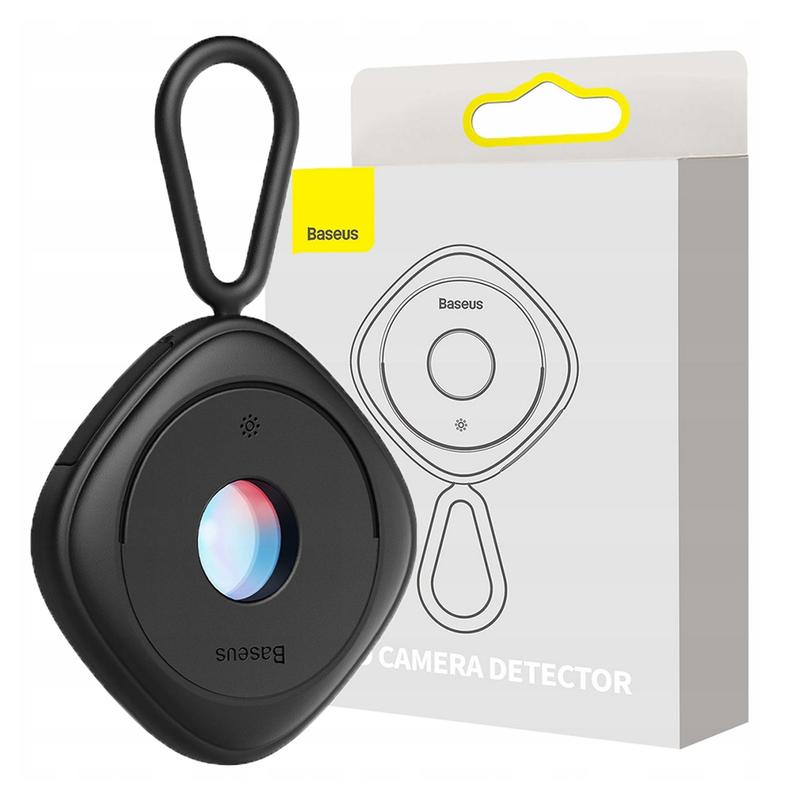 Hidden Camera Detector Baseus Heyo - Signal Detector, Infrared And Light, , Aaa Battery, Black Color, , Privacy Security.