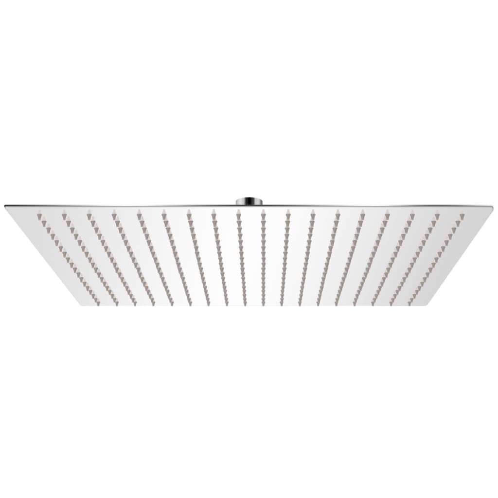 Vidaxl Shower Head Stainless Steel 50x50cm Square Head Shower Rain Shower Head