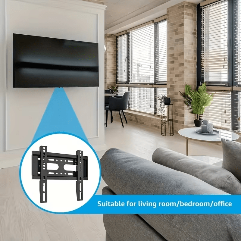 Adjustable TV Wall-Mount Bracket for 14-42 Inch Monitors
