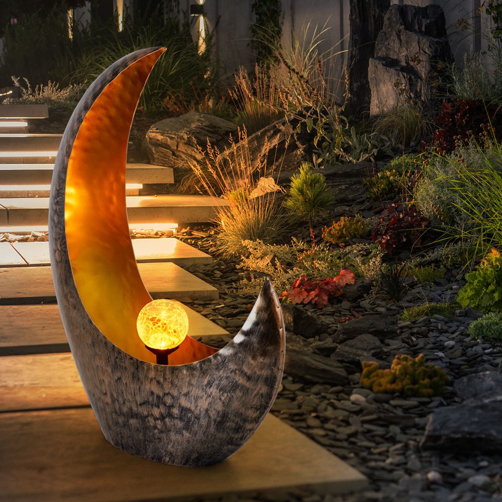 Solar Light Solar Outdoor Garden Decoration Led Lamp, Effect, 1x Led Warm White, L X W X H 37.5x13.5x45 Cm