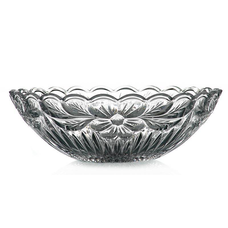 Image of Bowl Made Of , 28.5 Cm Large Flat Bowl Perfect For Serving Fruit Or Other Delicacies.