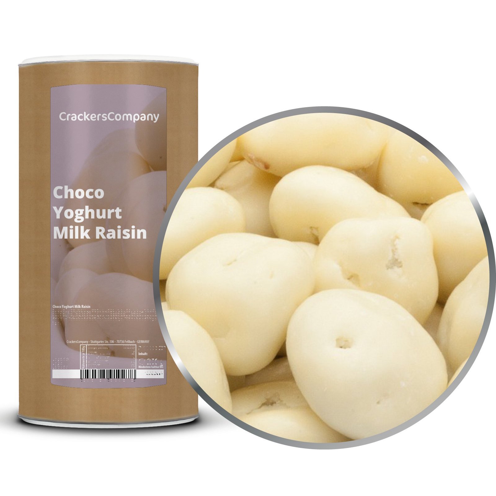 Chocolate-yogurt Raisins – Raisins With Yogurt Chocolate Coating – By Crackerscompany