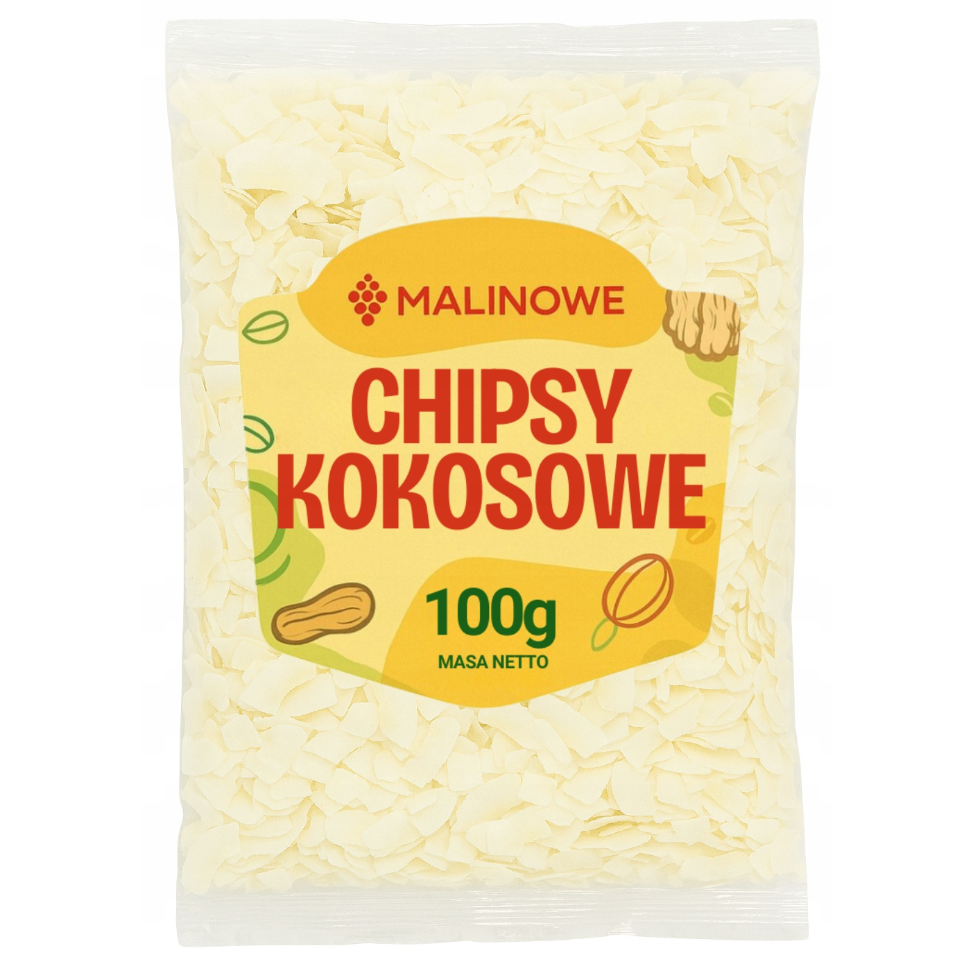 Coconut Chips Dried 100g Excellent Premium Quality