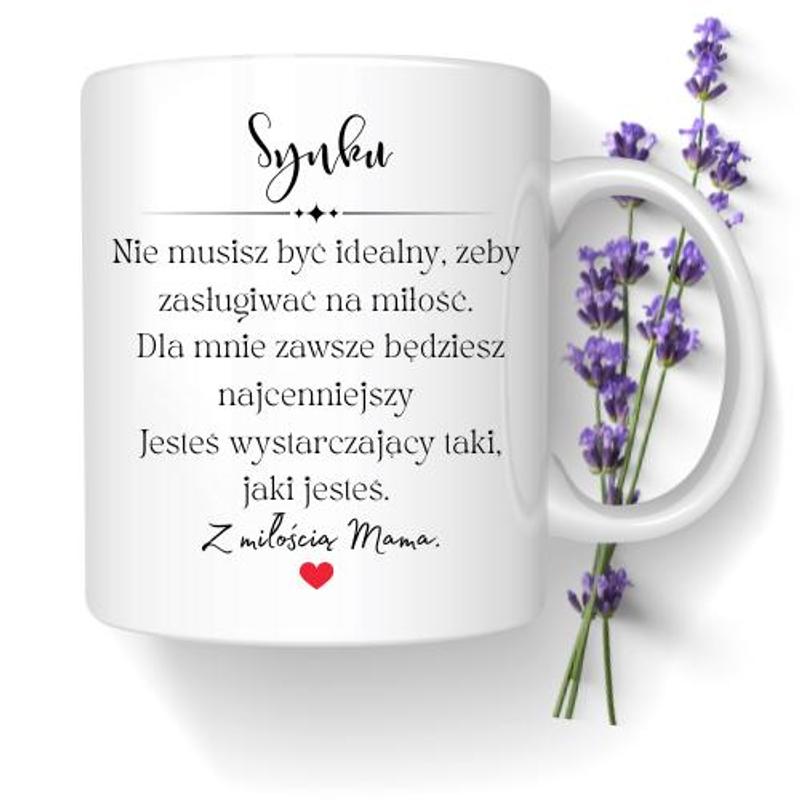 TEMU White Cup For Son With A Beautiful Text You Don't Have To From Gift For Children's Day, End Of School, Studies, Birthday, , St. , Souvenir From-image-59285581109594