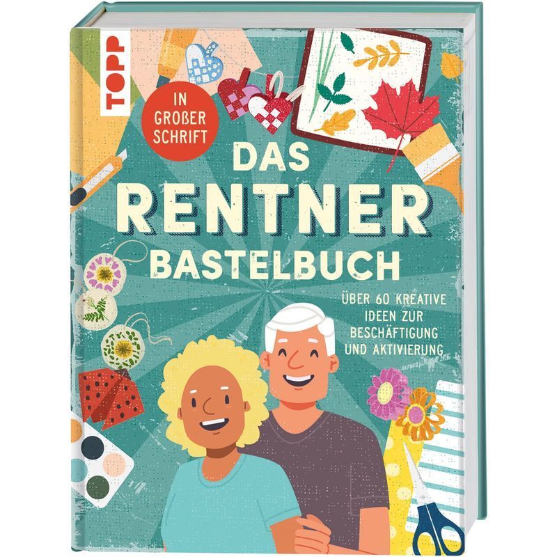 Image of Frechverlag: The Retiree's Craft Book. In Large Print. / Over 60 Creative Ideas For Occupation And Activation / Book / German / 2025 / Frechverlag Gmbh