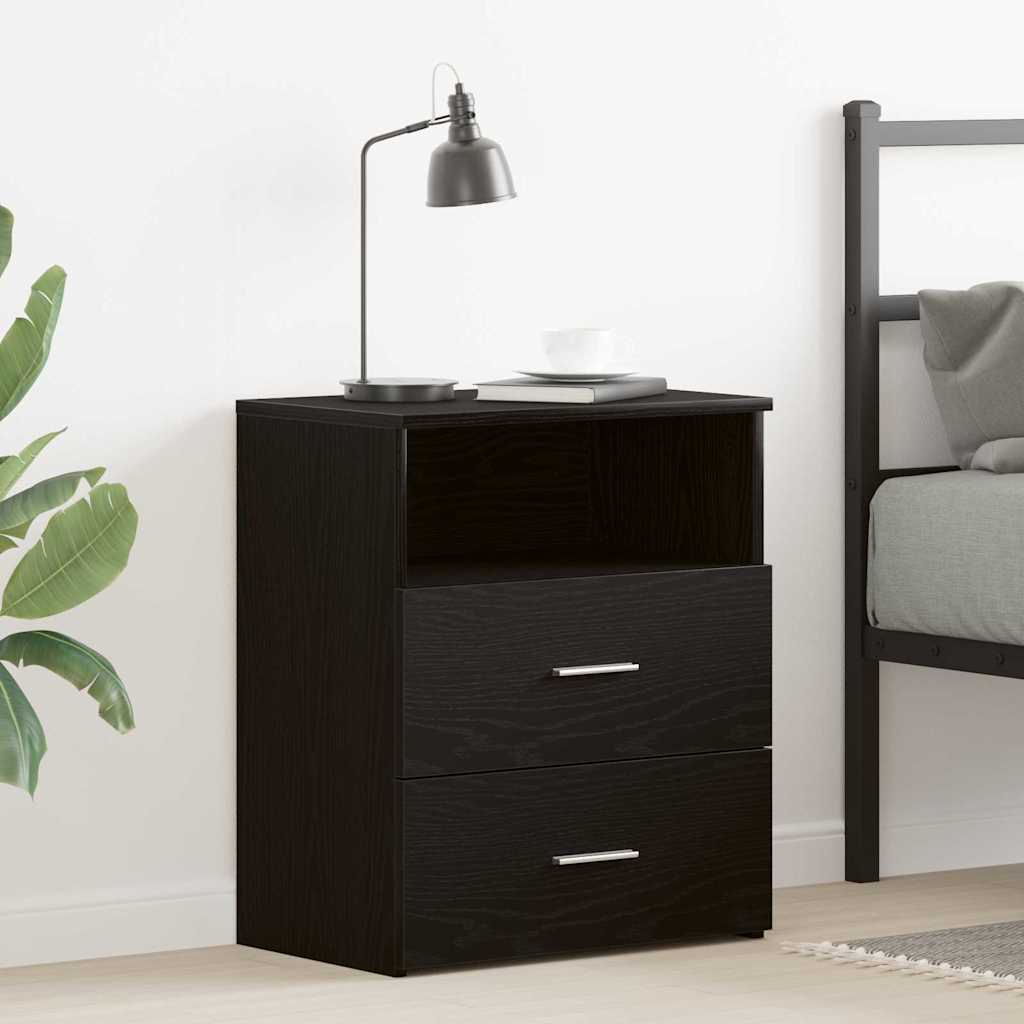 Vidaxl Wood Nightstand, 50x32x60 Cm, Made Of Wood