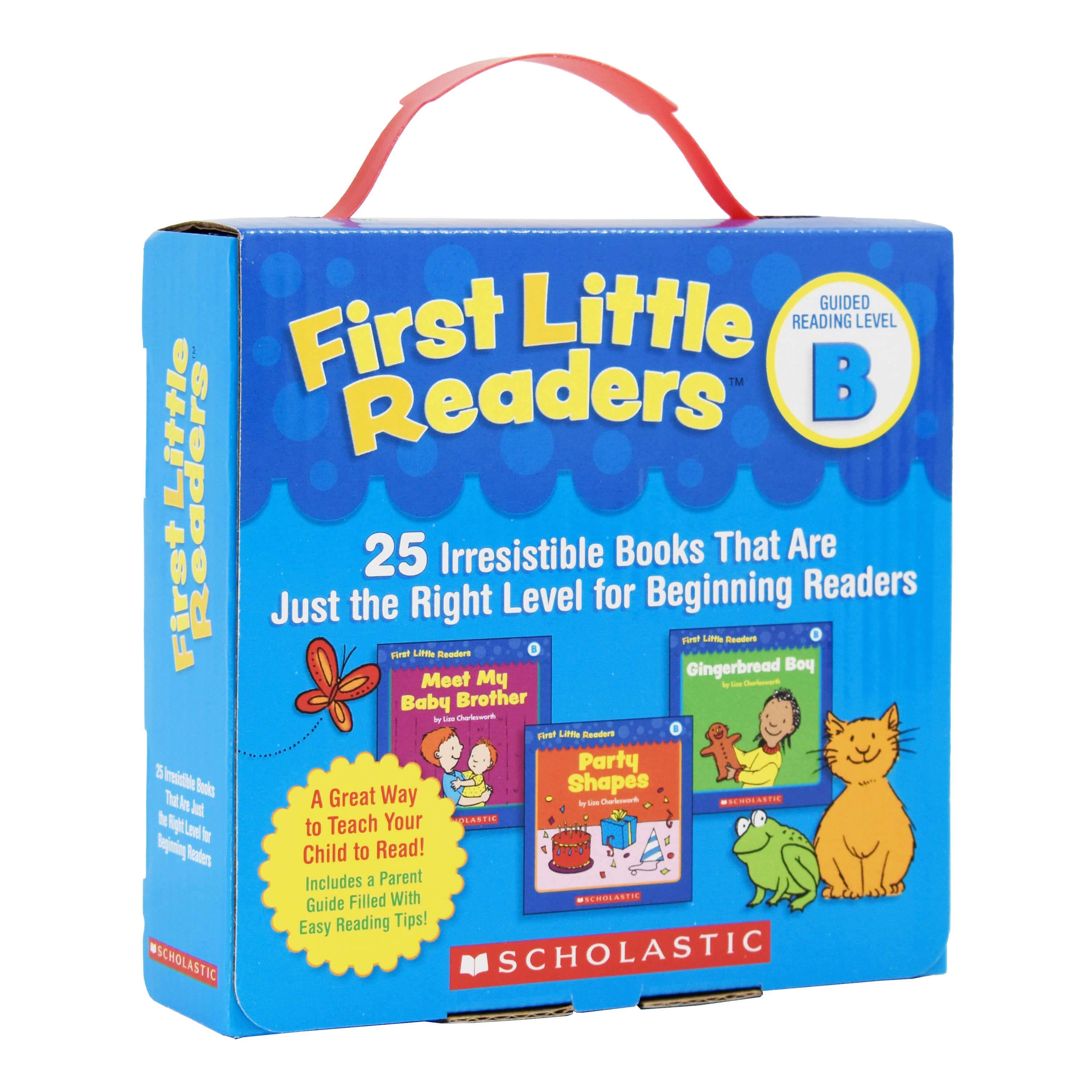 TEMU First Little Readers: Guided Reading Level - B (parent Pack) 25 Books Box Set By Liza Charlesworth - Ages 0-5 - Paperback