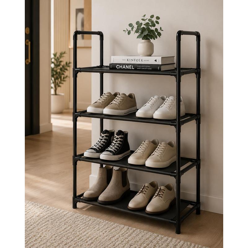 Image of Shoe Rack, Shoe Storage Organizer, Small Shelves