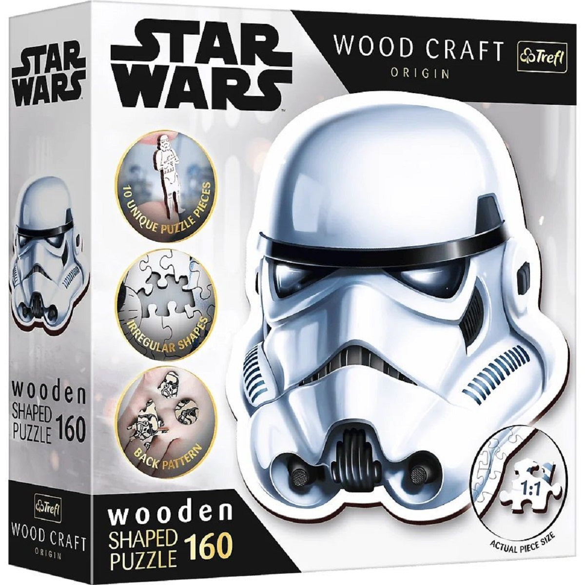 Star Wars Stormtrooper Wooden Puzzle 160 Pieces For Kids Ages 5 And Up
