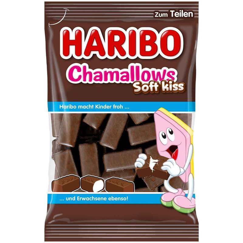 Image of Haribo Chamallows Soft Kiss 200g