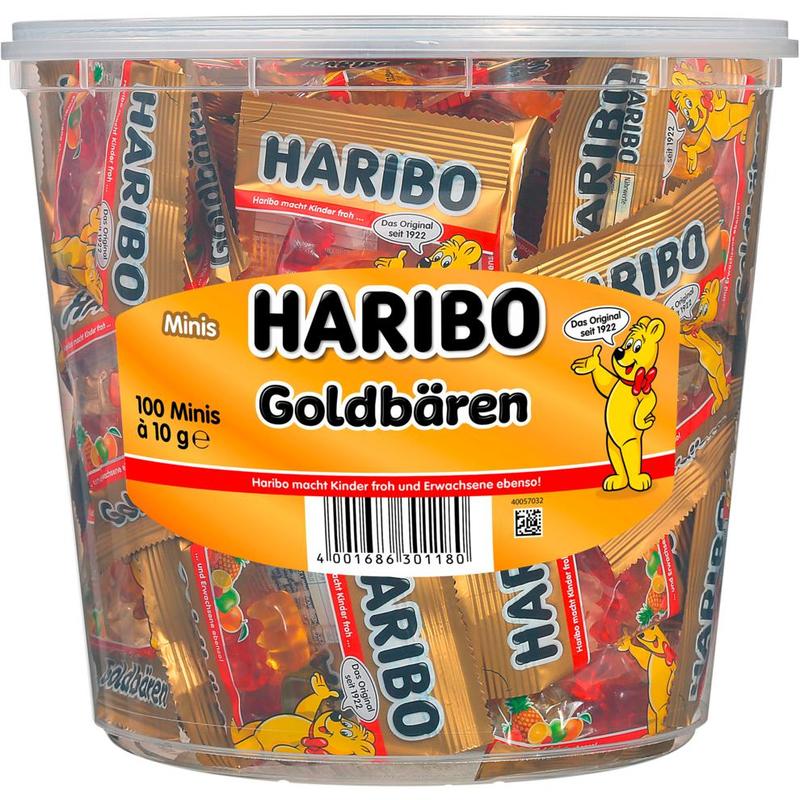Haribo Gold Bears Mini 100pcs 1kg